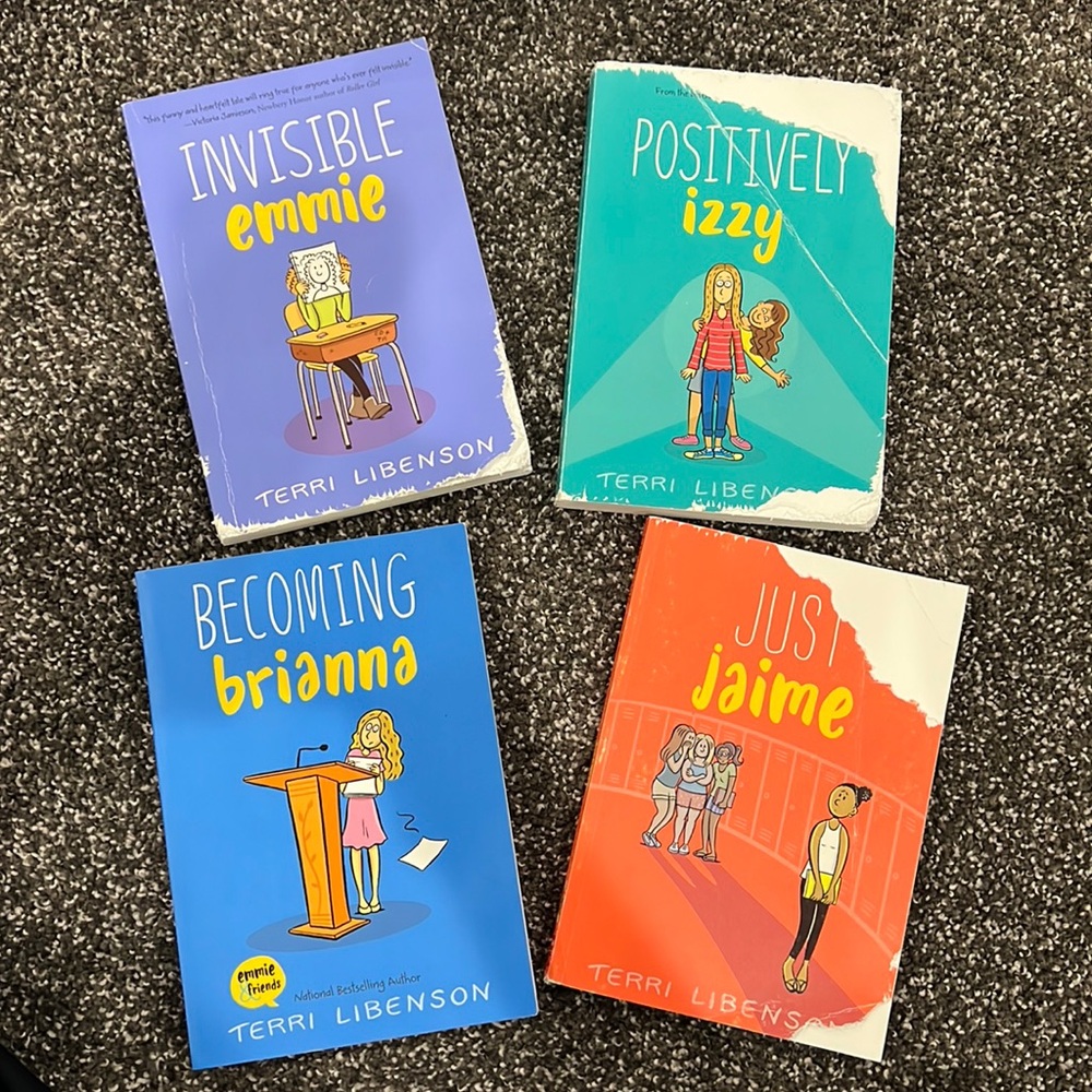 Emmie & Friends Invisible Emmie Just Jaime Book Set